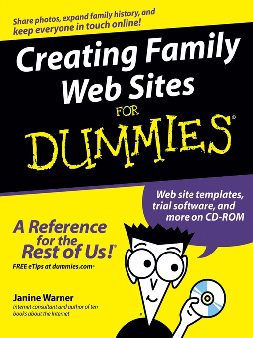 Title details for Creating Family Web Sites For Dummies by Janine Warner - Available